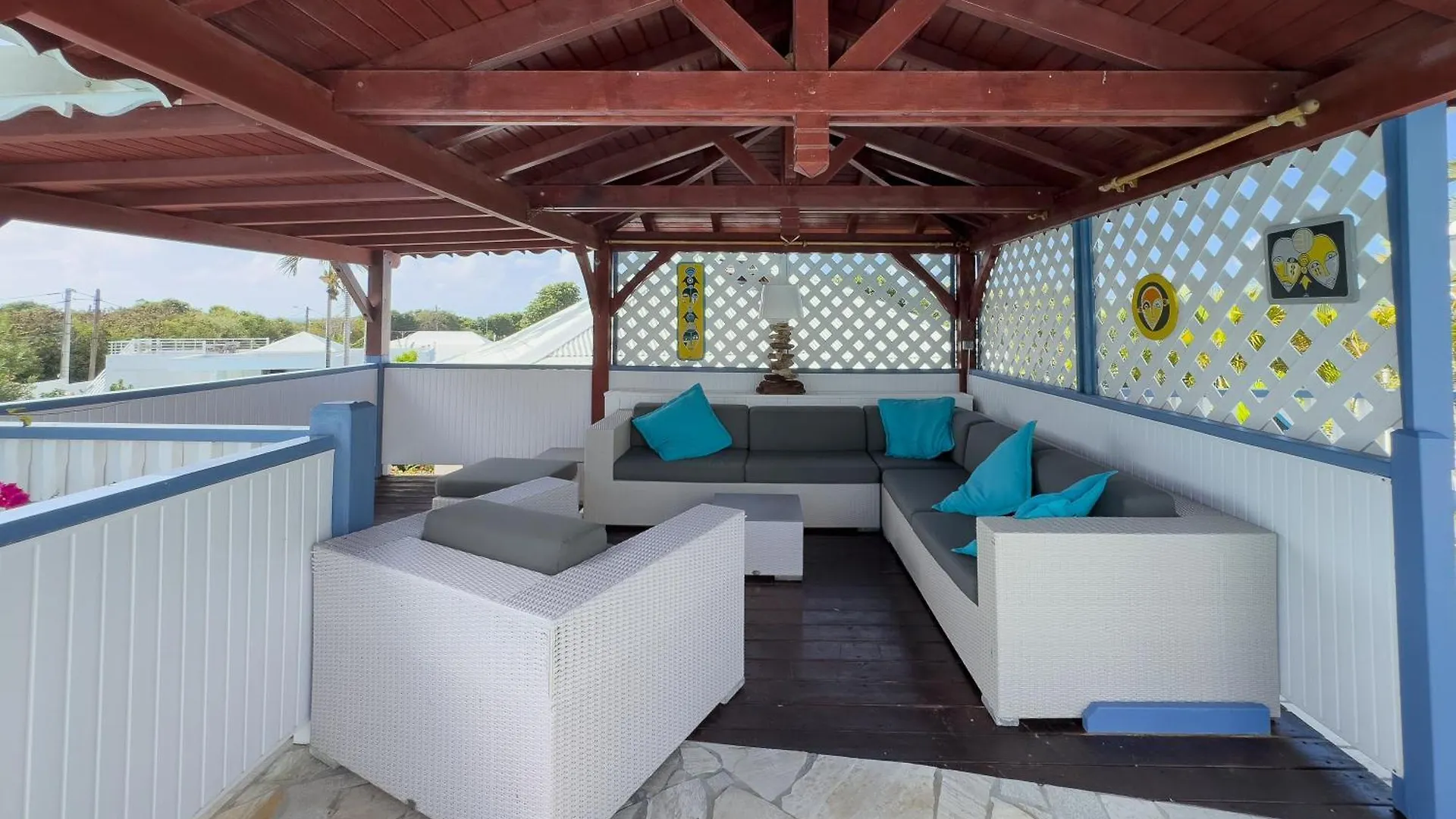 Au Plaisir Des Chateaux -300M De La Plage Piscine 圣弗朗索瓦 0*,  瓜德罗普